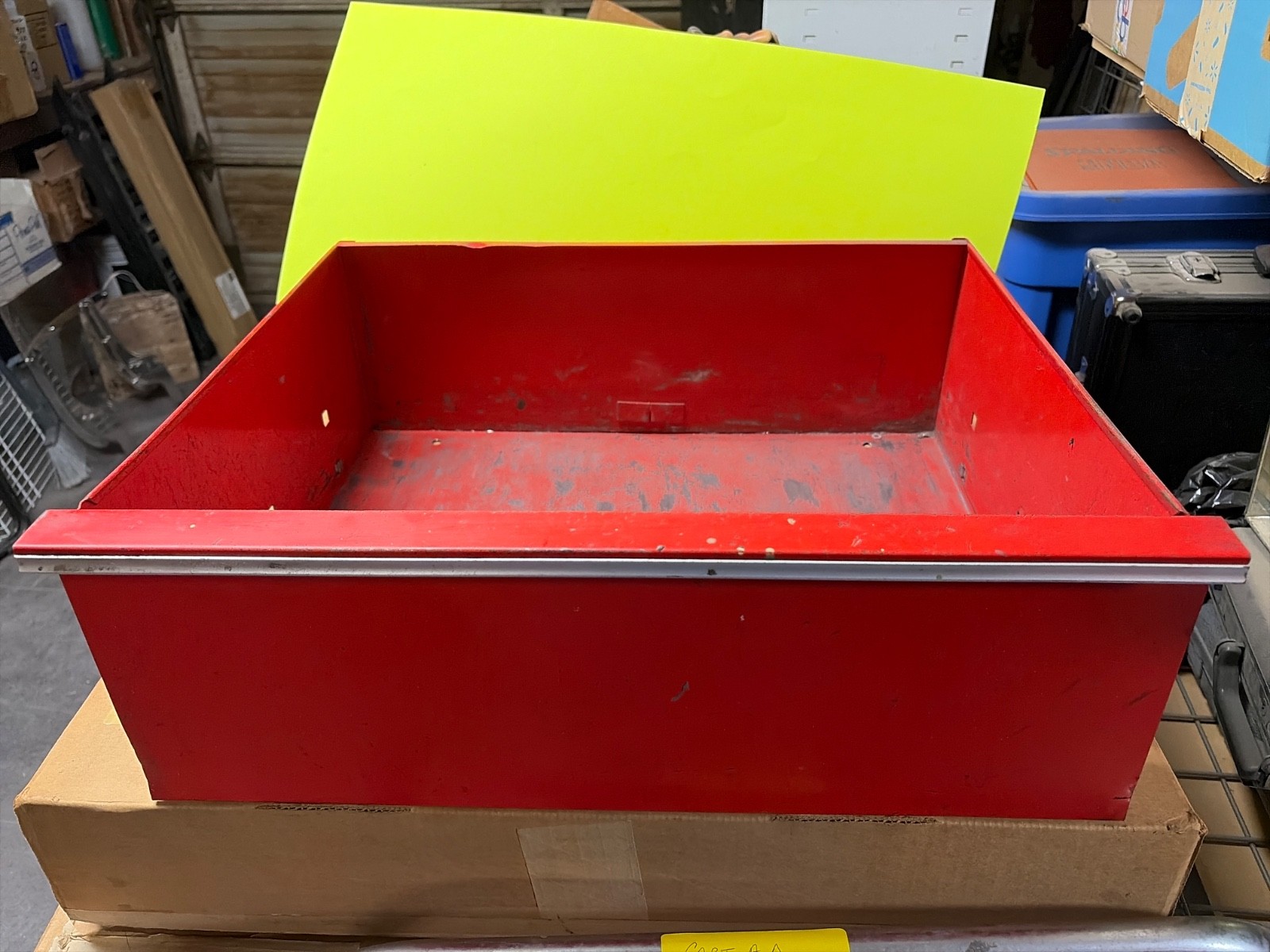 Vintage Snap On KRA-4007 Roll Cart 7-Drawer BOTTOM Drawer Lot 7 A