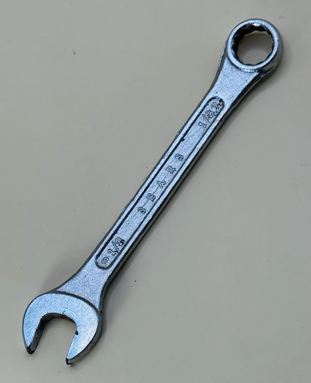 Vintage Sears 1/2″ Combination Wrench 12-Point Box End & Open End 5 1/2″