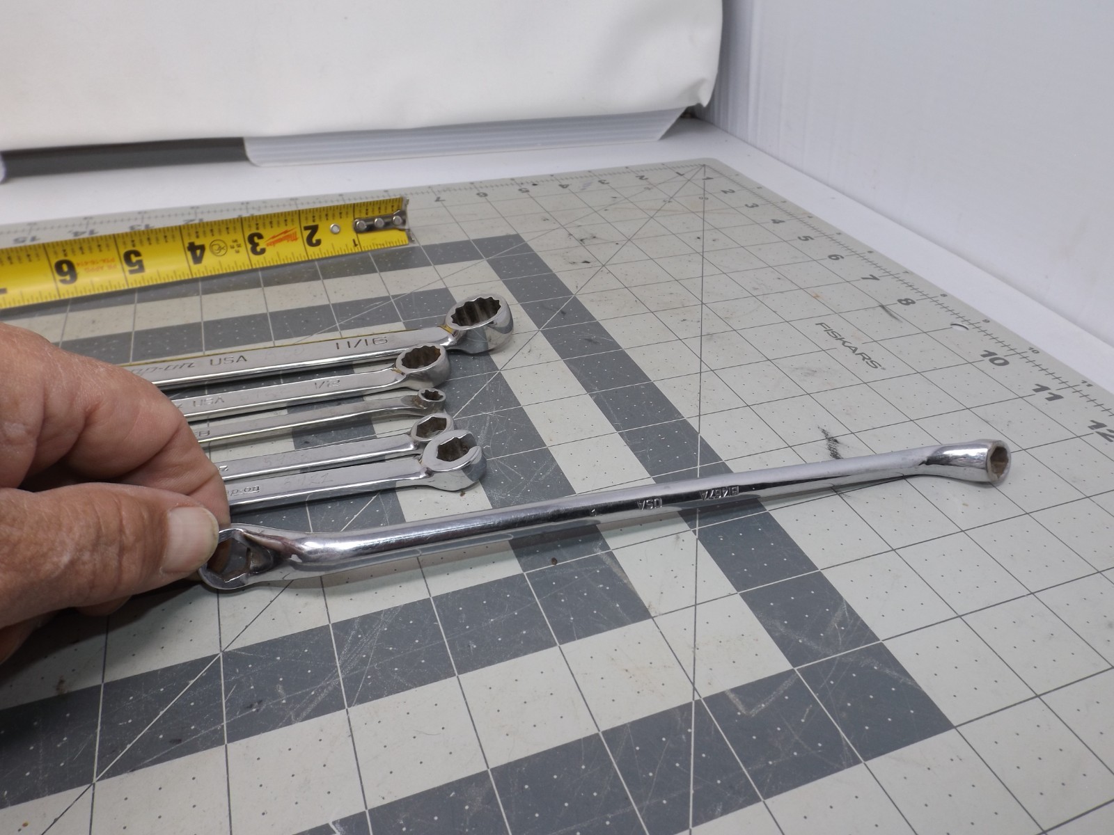 Mix set of Snap On wrenches SOEX22, SOEX16, b1467a, XLE78, RXS12, OSH12a E7 E8