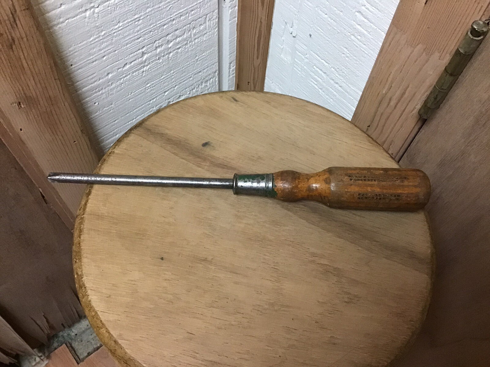 R & P Mfg Co. Worcester-Chicago USA Screwdriver 11 1/2” Inches Long