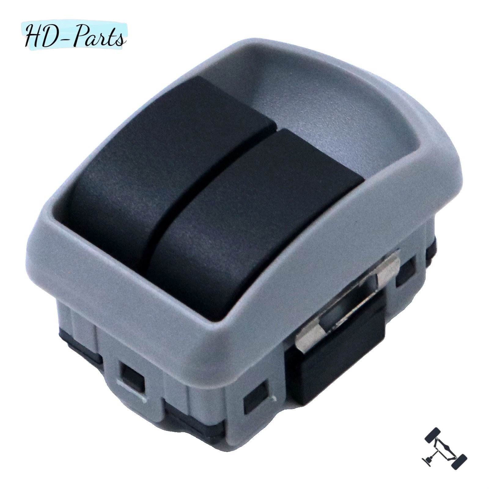 BLACK Dual Window Switch For Paccar Kenworth T660 T800 T2000 P27-1069 USA STOCK