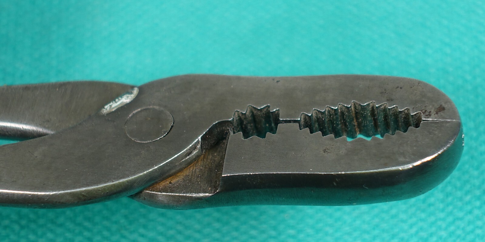 Wm. Schollhorn Co. WS Co. # 7 Gas/Burner Pliers w/ Flathead Handle Rare Antique