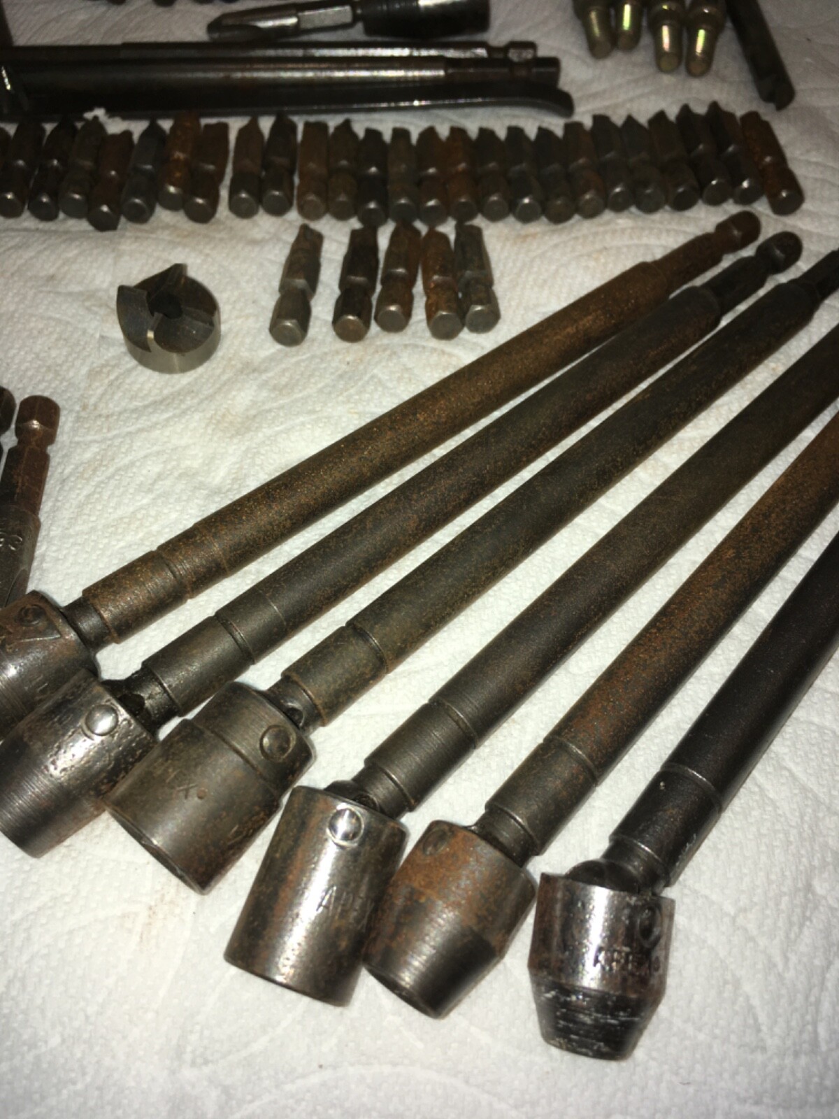 Vintage Apex & misc tools, sold as package (over 100 pcs)