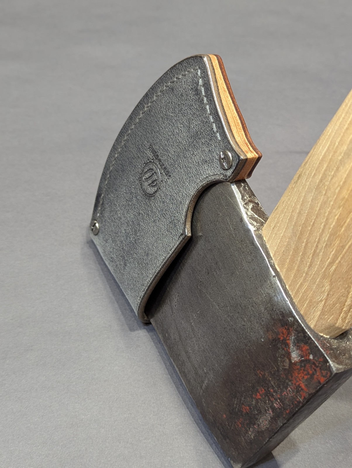 Kelly Dandenong (Australia) Tassie Axe Handmade Leather Axe Mask “Only” Read Des