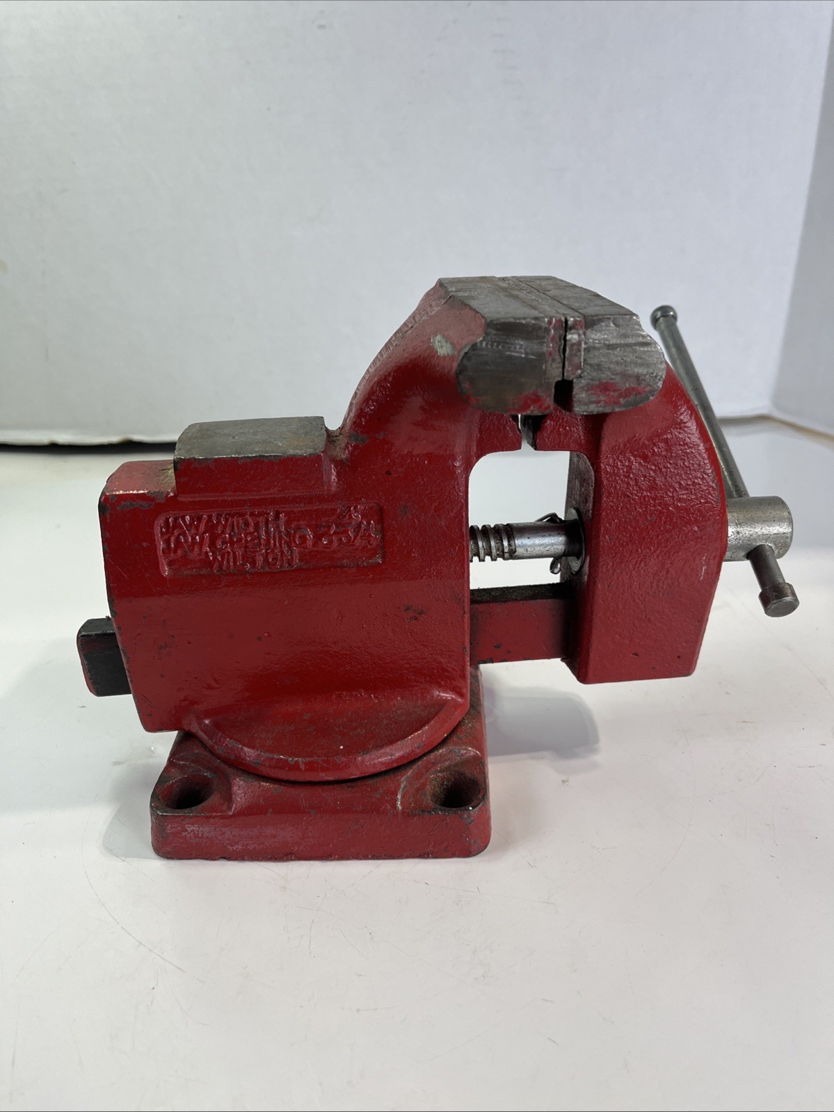 Vintage Wilton 4” Jaw Opening 4” Wide Vice NN