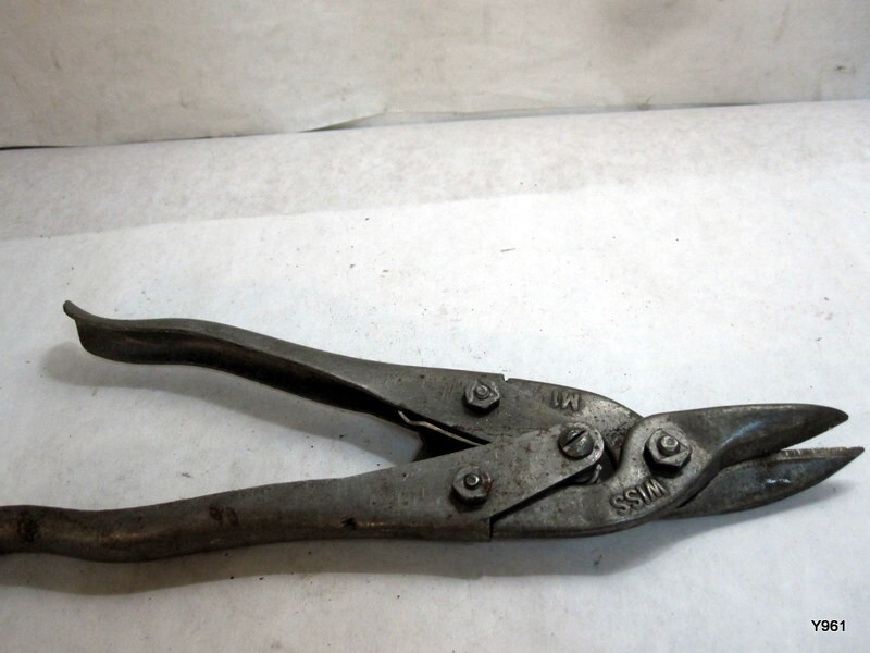 Vintage Metal Master Tin Snips by Wiss M-1 Locking