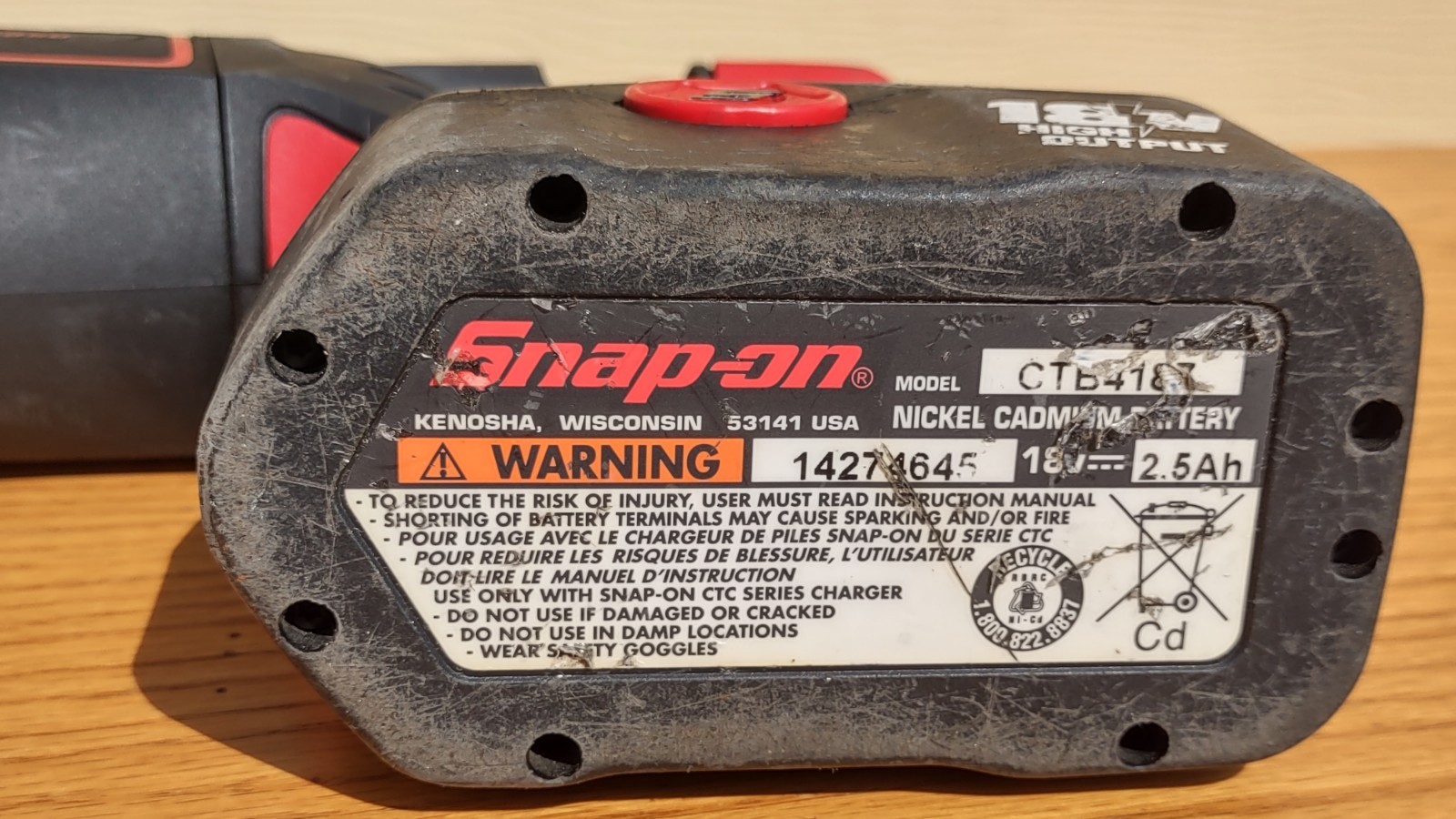 Set Of Snap-on Cordless Tools For Mechanics
