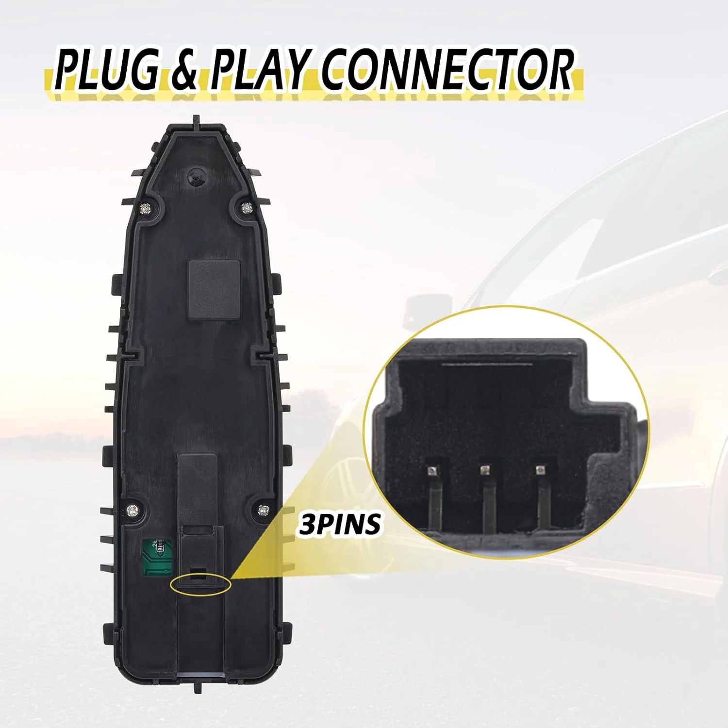 Vurkcy Master Power Window Switch Driver Side Compatible with 2015-2018 Mercedes