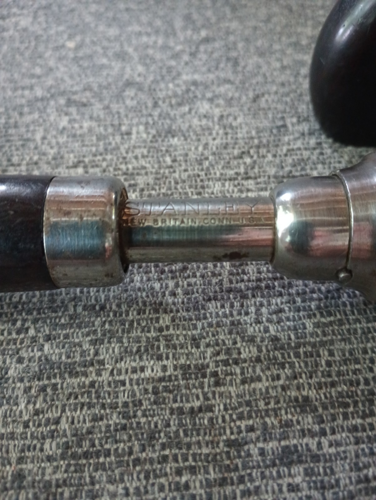Antique/Vintage Stanley No.982 Ratcheting Corner Brace Drill