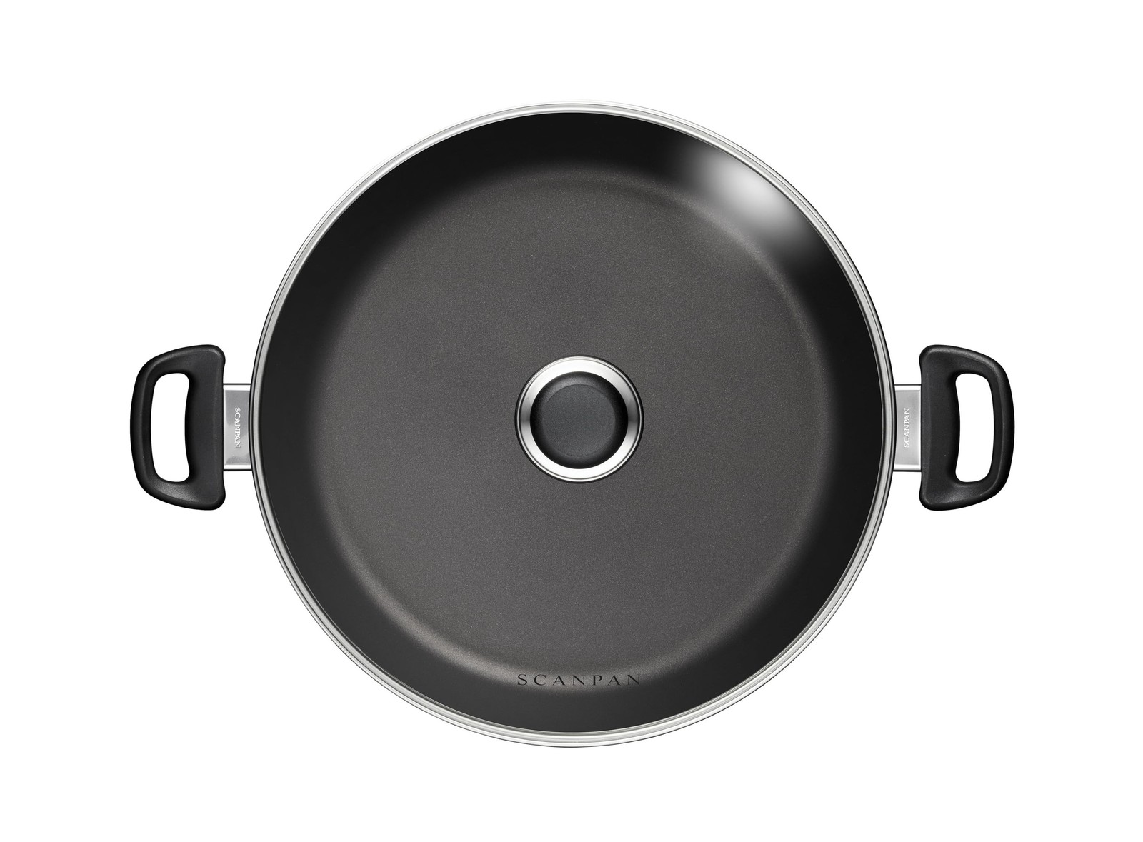 Scanpan Classic 12-1/2-Inch Covered Chef Pan, 12.5 Inch, Multicolor 4.2 Quarts