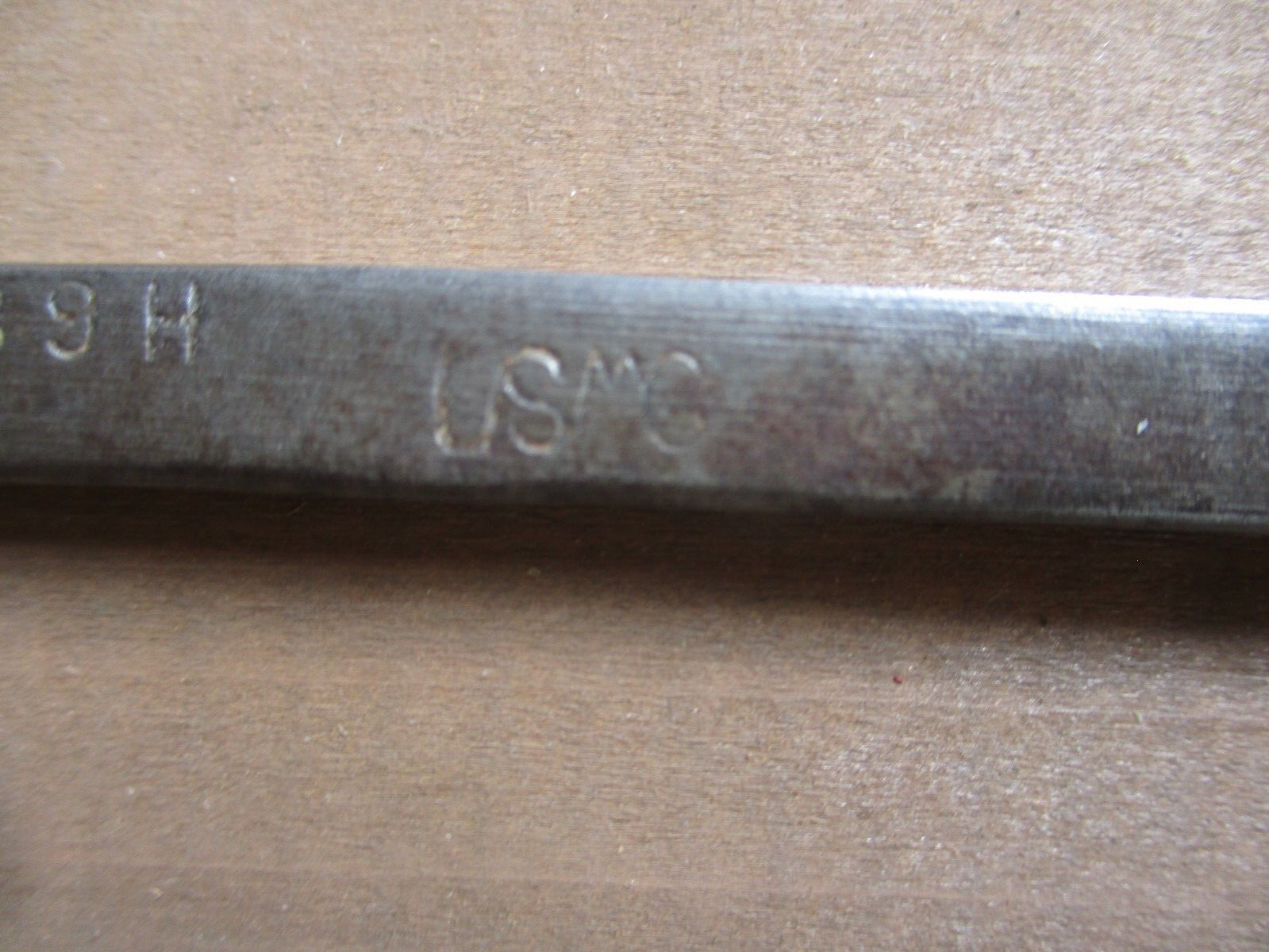 USMC UNITED SHOE MACHINERY CORP #439H OPEN END WRENCH 5/16″ X 1/4″ MADE IN USA