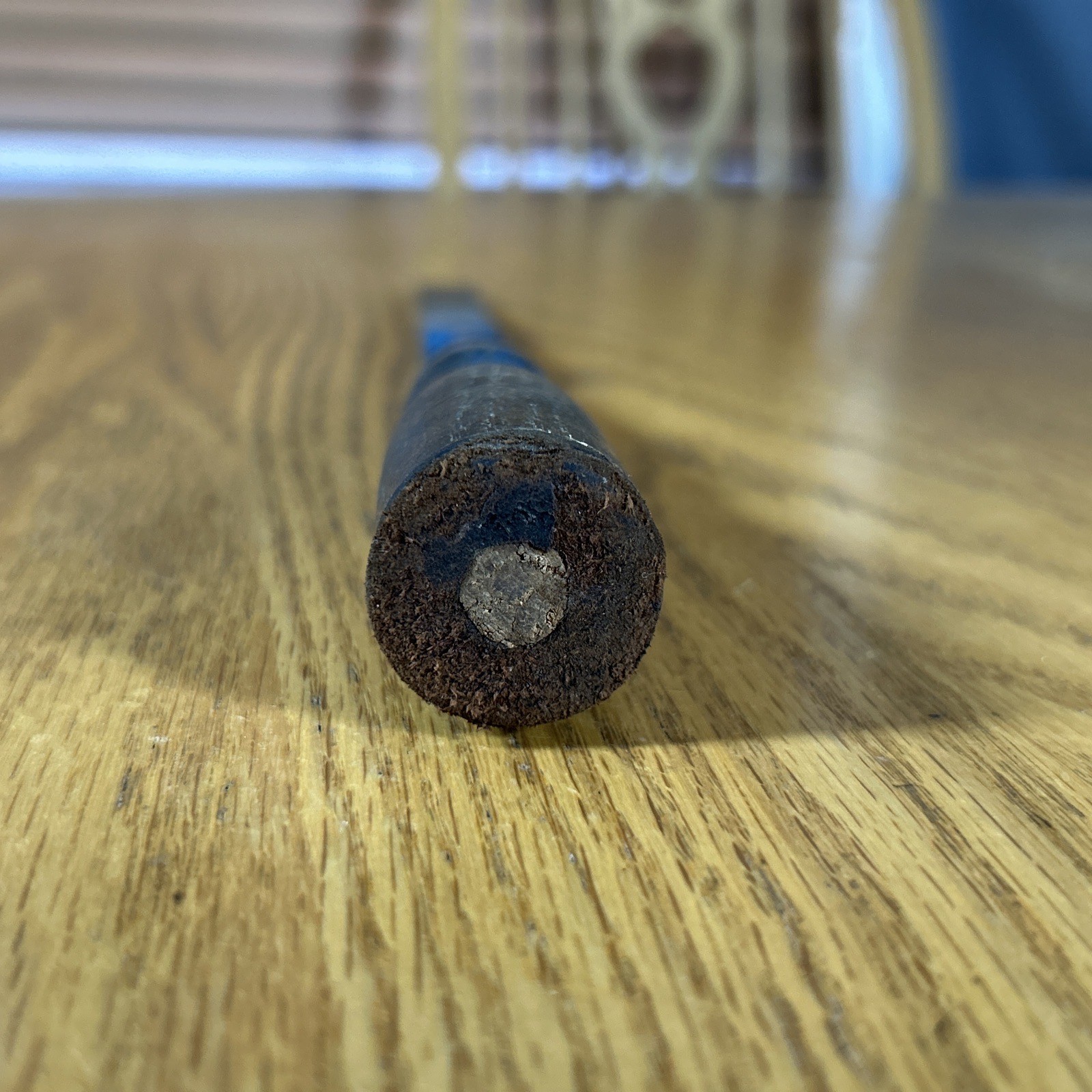 Vintage Socket Chisel Cast Steel Wood Handle 1930s – 1950s Woodworking