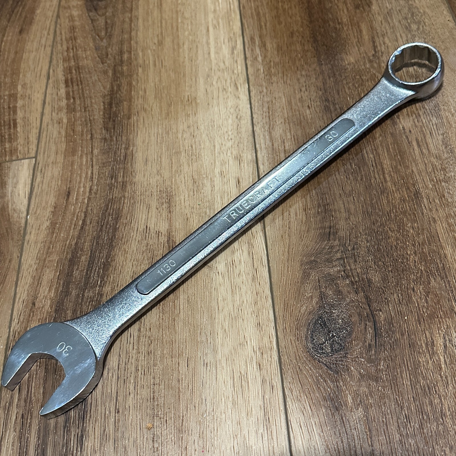 Vintage TRUECRAFT – 30 mm 12 Point Combination Wrench – 1130- JAPAN