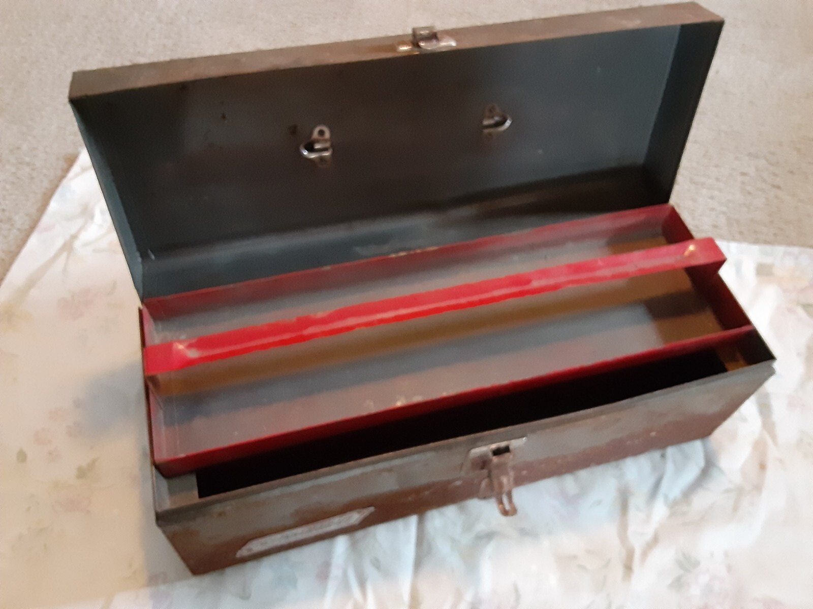 Vintage Montgomery Ward Powr Kraft tool box