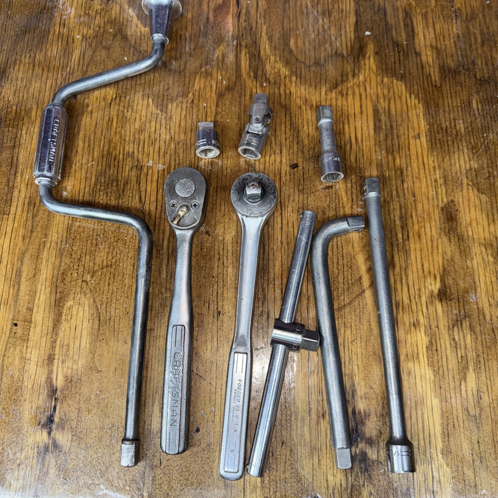 Vintage Craftsman =V= 1/2″ Drive Ratchets, Drivers, Extensions and Adapters.