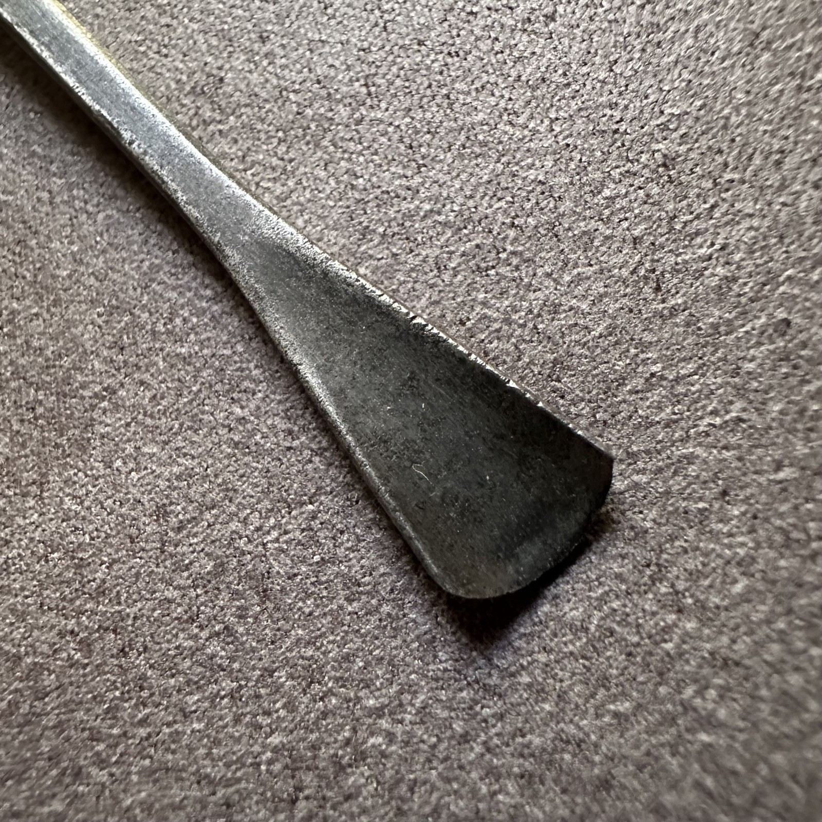 VINTAGE S. J. ADDIS NO.10 SHORT BENT GOUGE CARVING CHISEL TOOL MADE IN ENGLAND