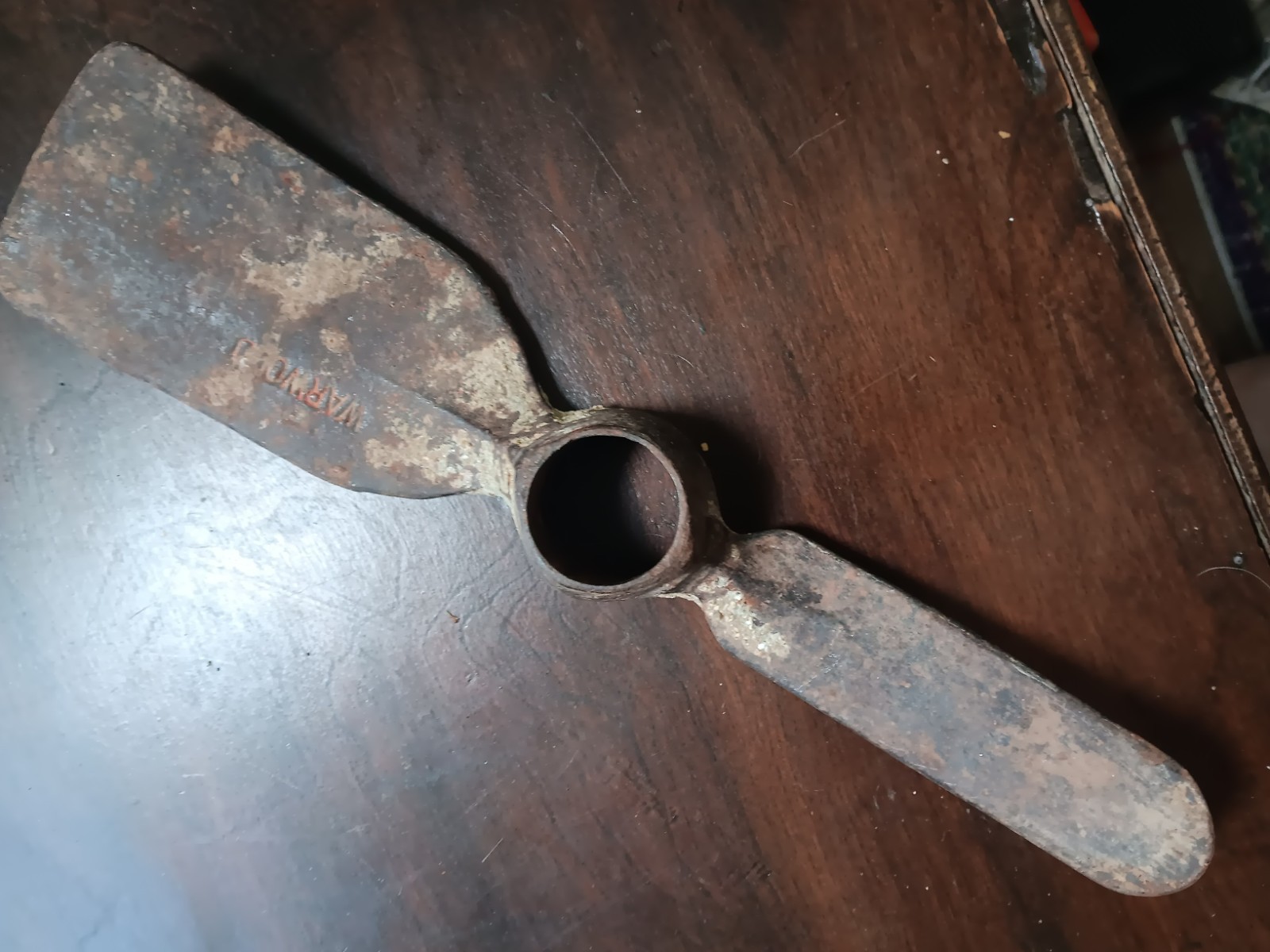 Vintage Warwood Grubbing Hoe Pick Axe Farming Forestry
