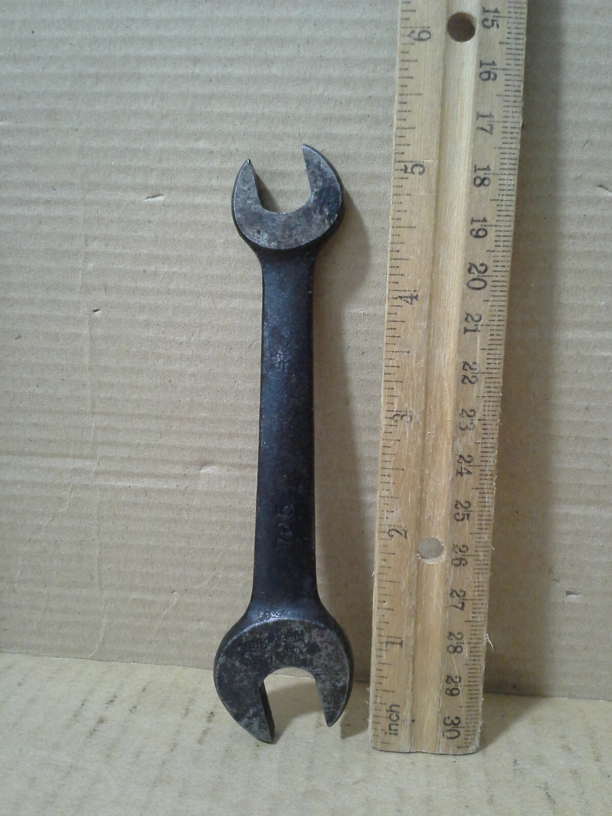 Vintage Williams 725 Open End Wrench 1/2″ x 7/16″ Made in USA, VGC