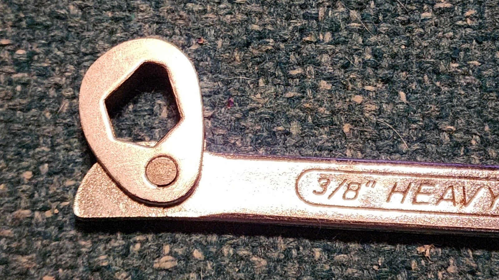 Vtg Master Wrench 3/8″ x 13/16″ (9-14mm/15-22mm) Heavy Duty Tool MultiWrench!