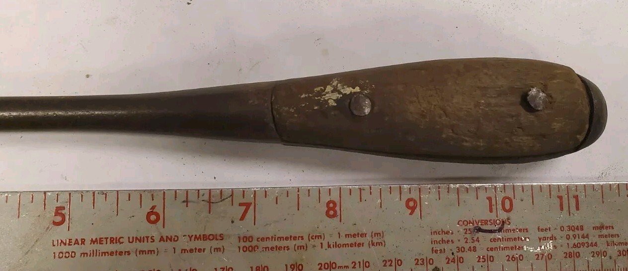 Vintage GOV STOCK # 41 Screwdriver IRWIN U S A. 11 1/4″ long Military Jeep