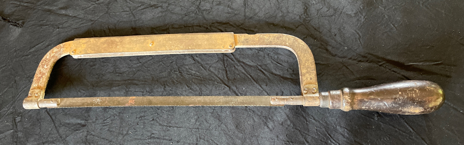Union Hardware Co 10” – 14” Adjustable Hacksaw With Wooden Handle Made in USA