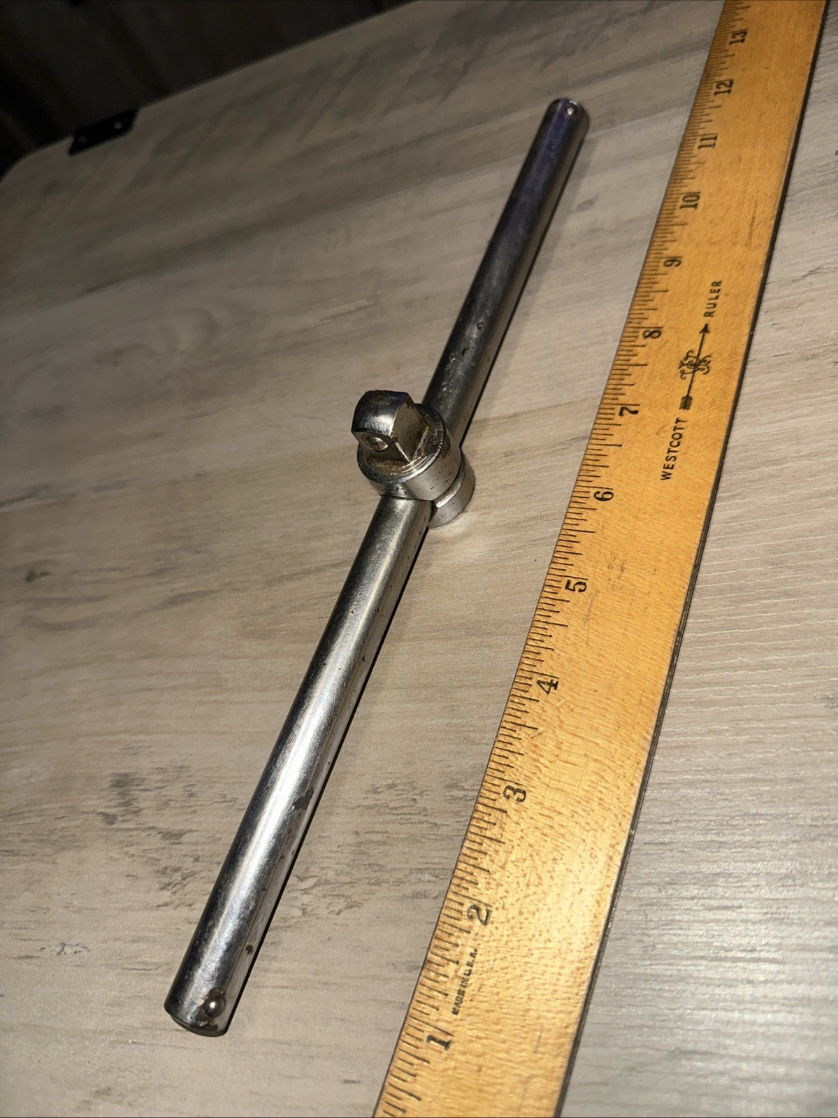 Vintage Armstrong Armaloy 1/2″ Drive S-20A Sliding-T Breaker Bar – 11″ Long