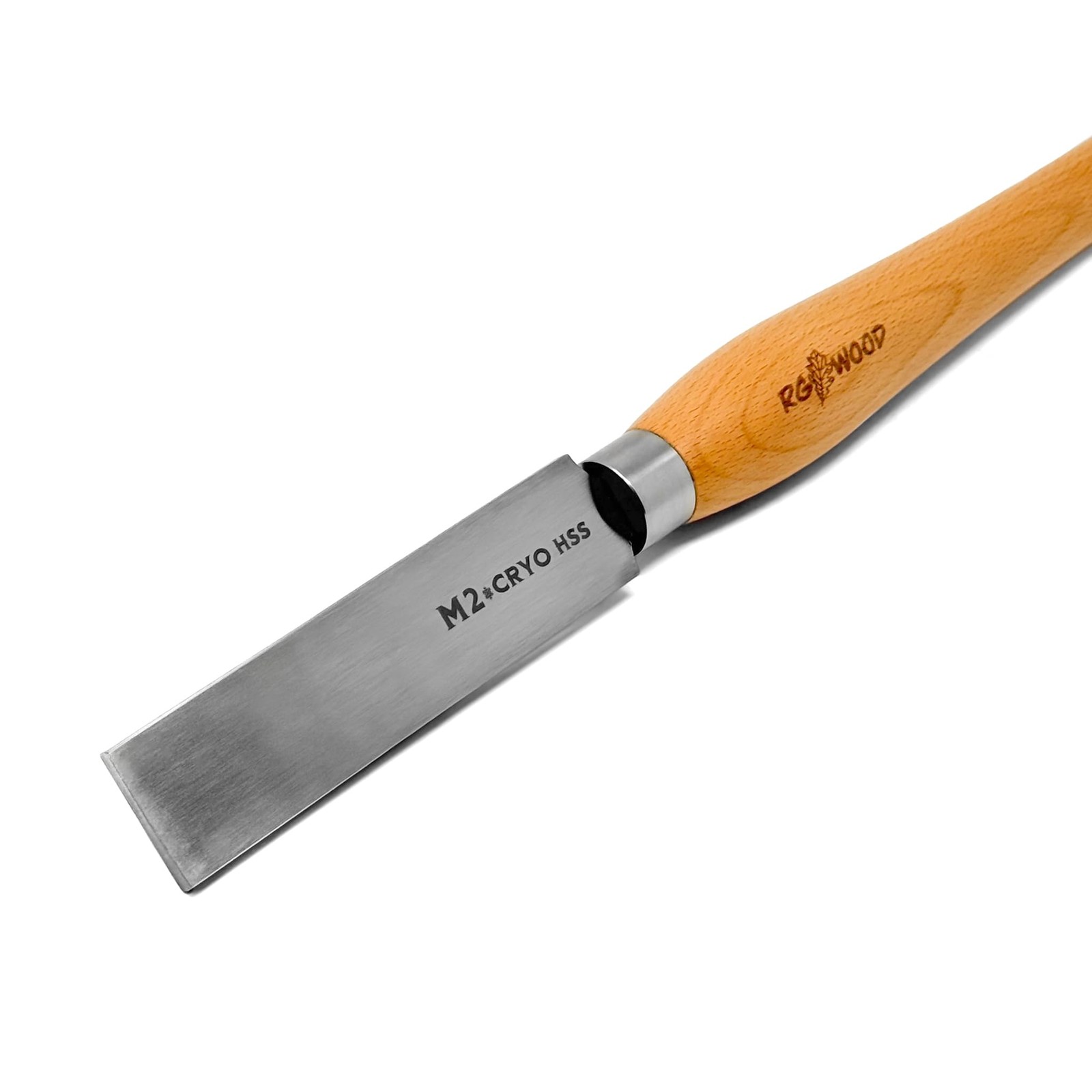 1-1/2 ” x 3/8″ M2 Cryogenic Square Nose Scraper Wood Lathe Turning Tool