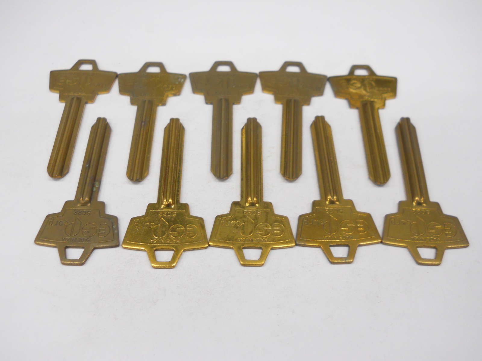 ESP SC22 Key Blank Fits Schlage 1307W #2 Lot of 10
