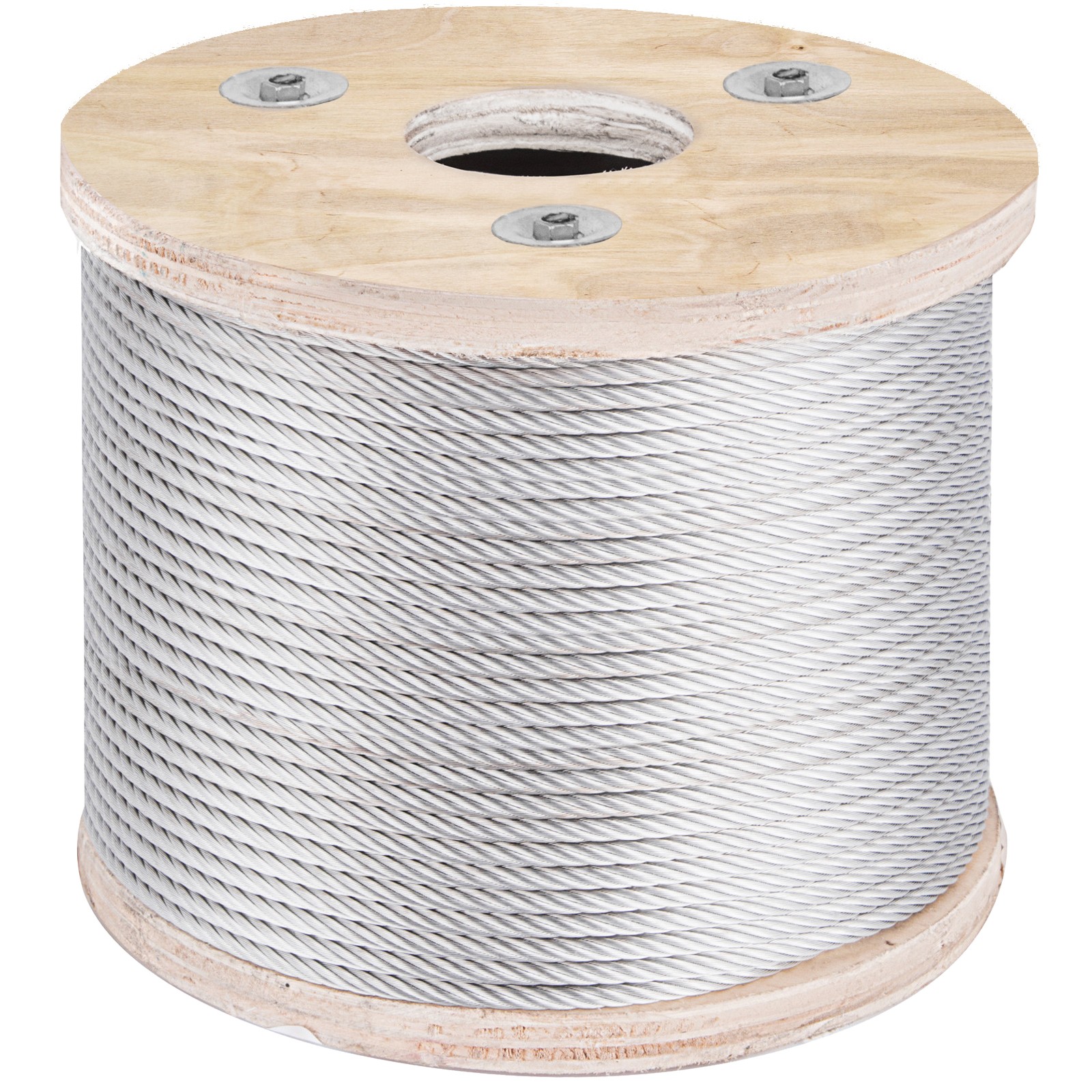 Uimoso 304 Stainless Steel Wire Rope Cable 4.8 mm 7×19 76 m reel