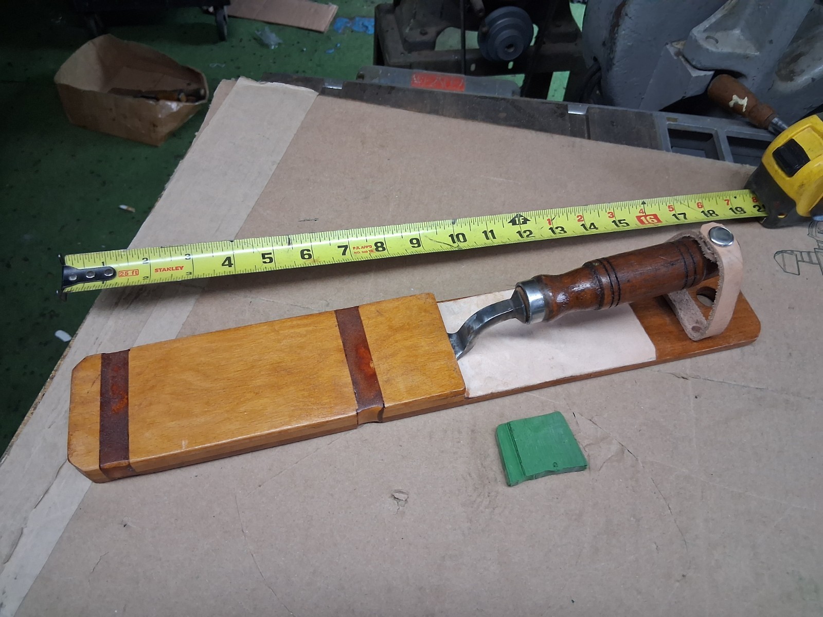 Restored D.R. Barton 1 3/4″ Trowel Shank Paring Chisel