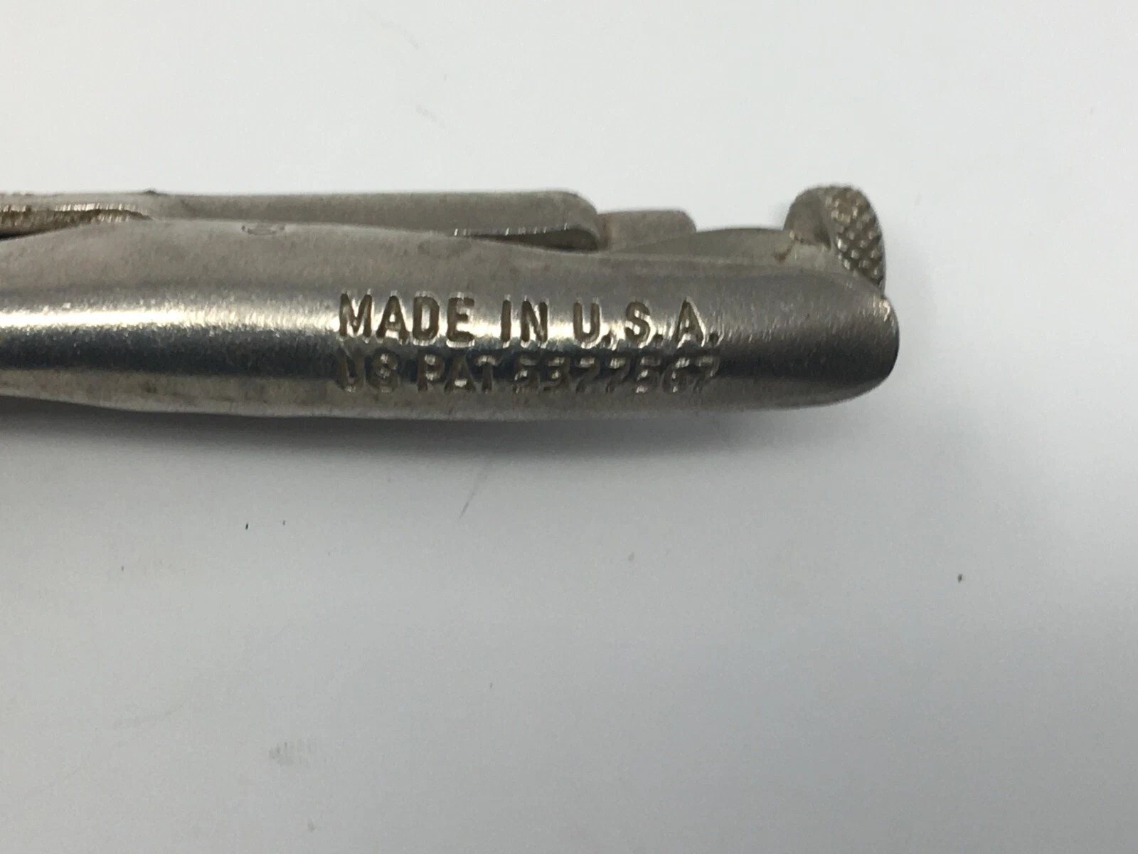 Vintage 7LW Vise Grip Peterson Dewitt NE, Nebraska Mechanic Tool