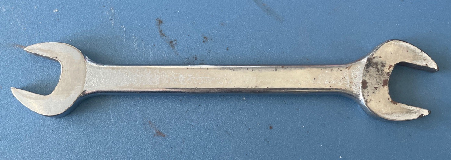 9/16″ X 5/8″ PAR-X OPEN WRENCH (BY SNAP-ON) UO1820 USA SAE Vintage