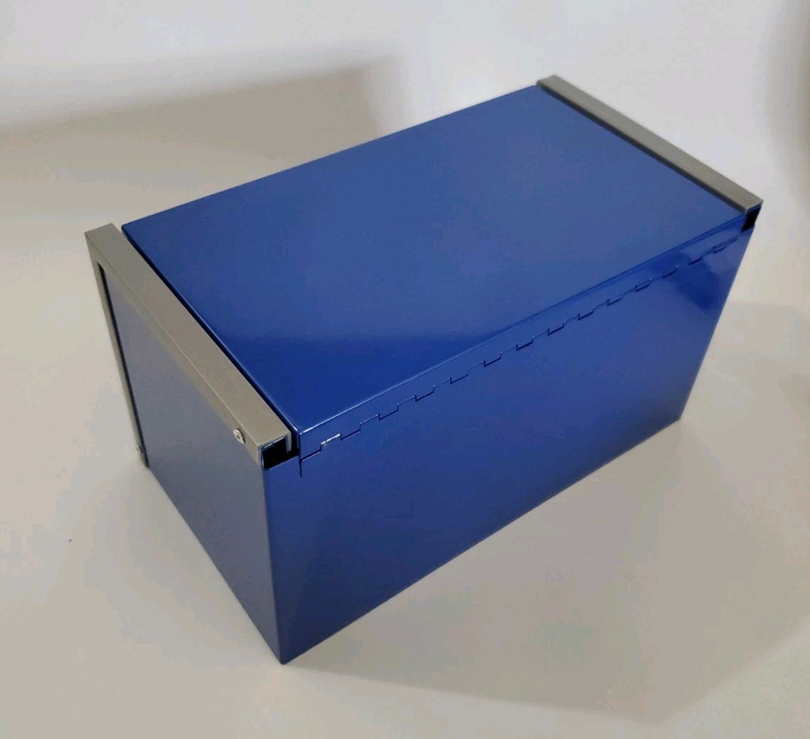 SNAP-ON Tools KMC923APCN Royal Blue Micro Top Chest 3 Drawers W/Lid Storage NEW!