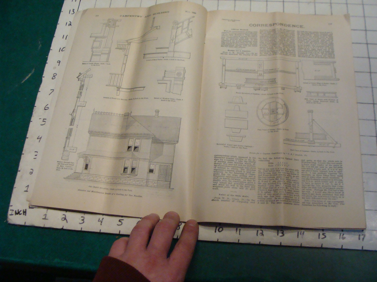 Original Carpentry & Building magazine: 1895 May #197