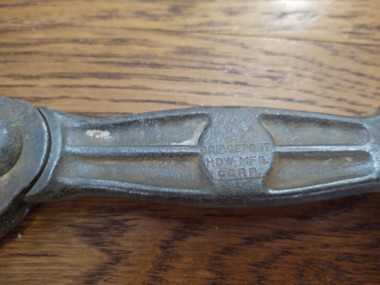 Antique Sure Grip No. 56 Slide Hammer Nail Puller Bridgeport Hardware MFG 70884