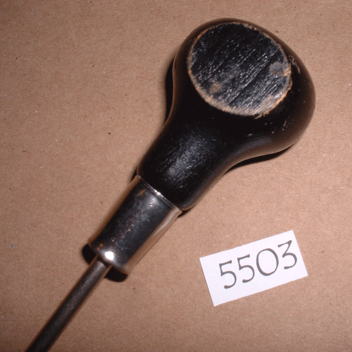 Vintage Stanley No. 69-122 Scratch Awl with Black Wood Handle … Made in USA