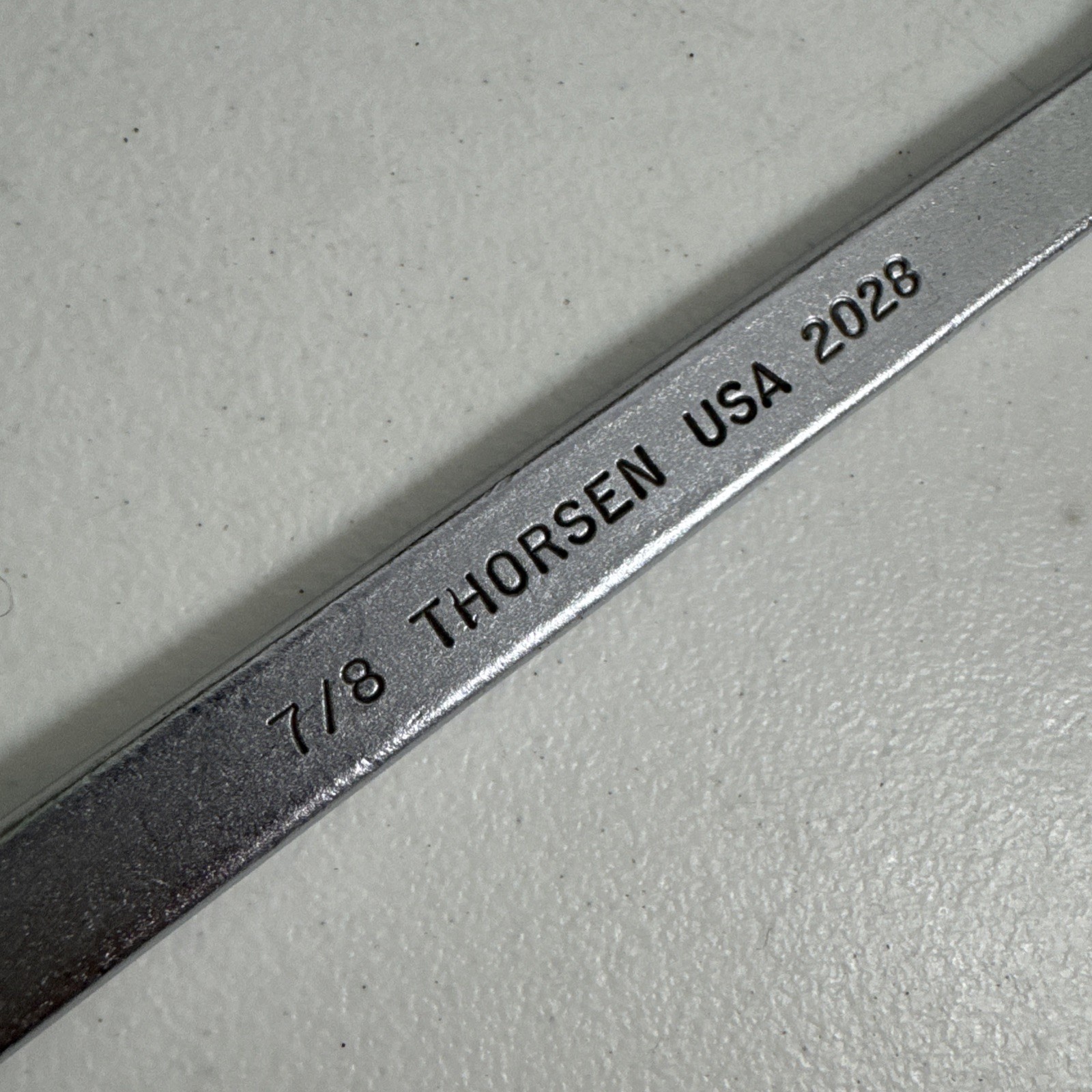 Thorsen 2028 7/8″ Combination Wrench Vintage U.S.A. P 11”