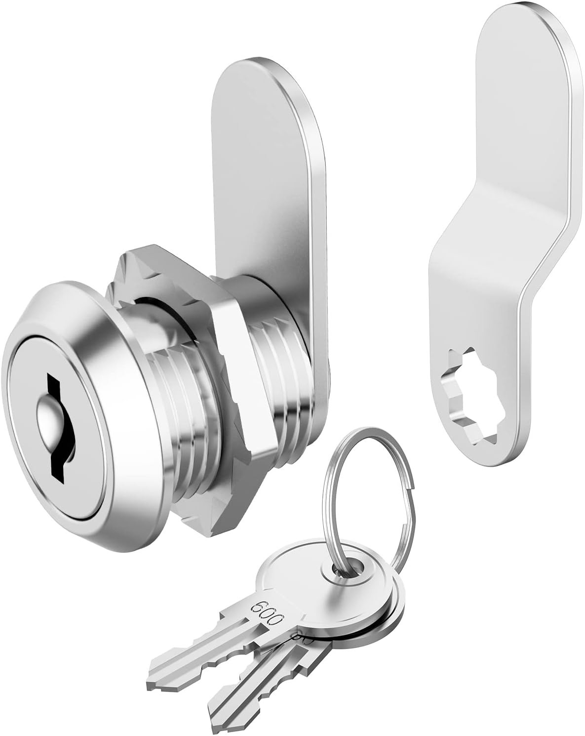 1-Pack Keyed Alike 5/8 Inch Cam Lock – Waterproof & Rust-Proof Security Solution