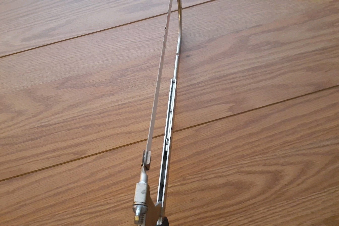 Stanley Model 15-265 Adjustable Rubber Grip Hacksaw w/10″ Saw Blade Made In USA