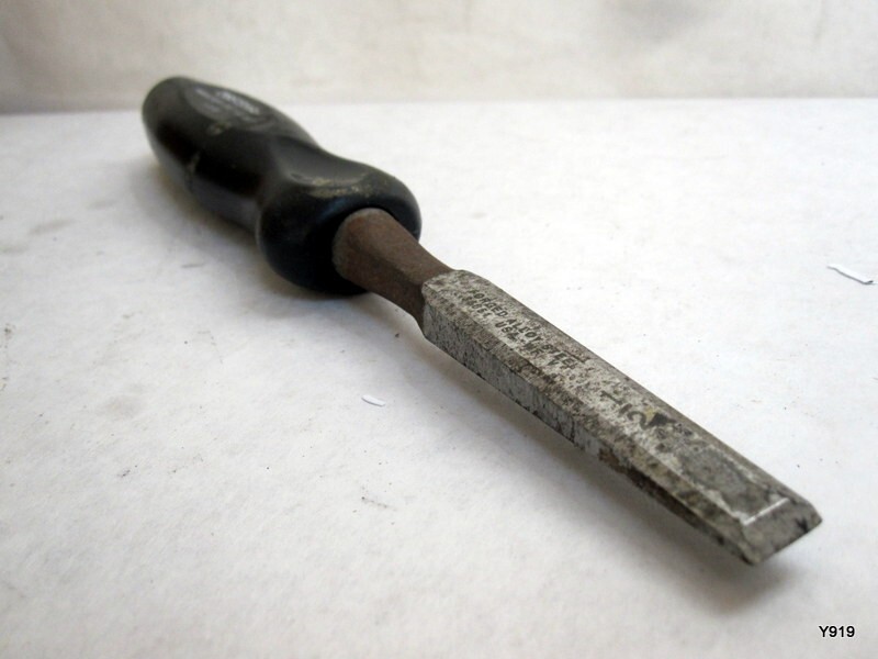 Vintage Craftsman 36851 Forged Alloy Steel WF Y Bevel Edge 1/2″ Wood Chisel