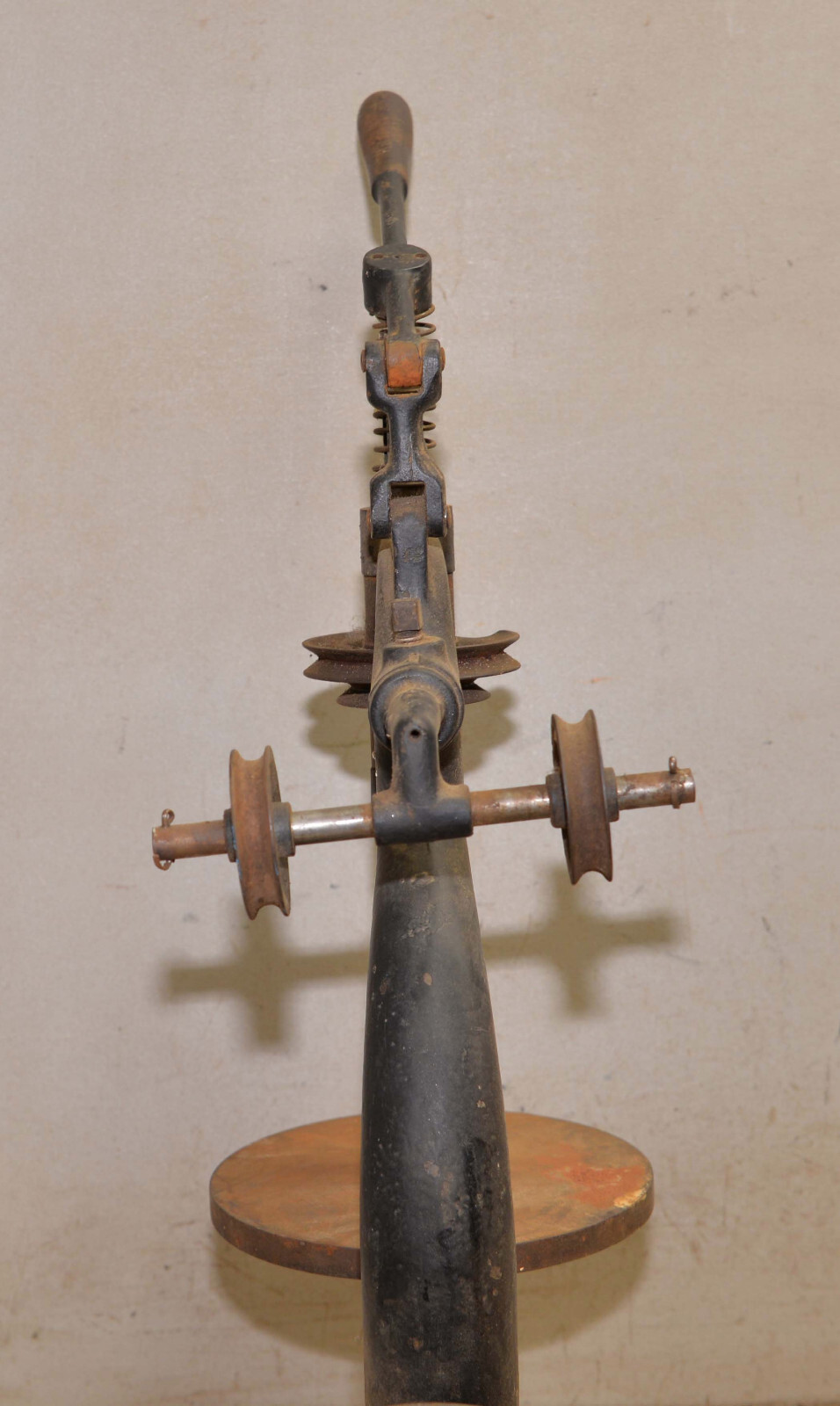 Antique watch maker drill press bench top gunsmith jewelers collectible tool