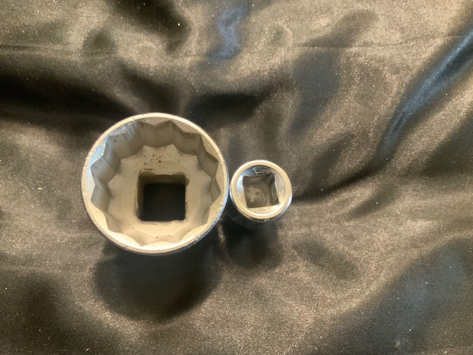 Vintage Craftsman V 1-1/2” 47552 socket 3/4 drive and adapter 1/2v3/4 (#4271)