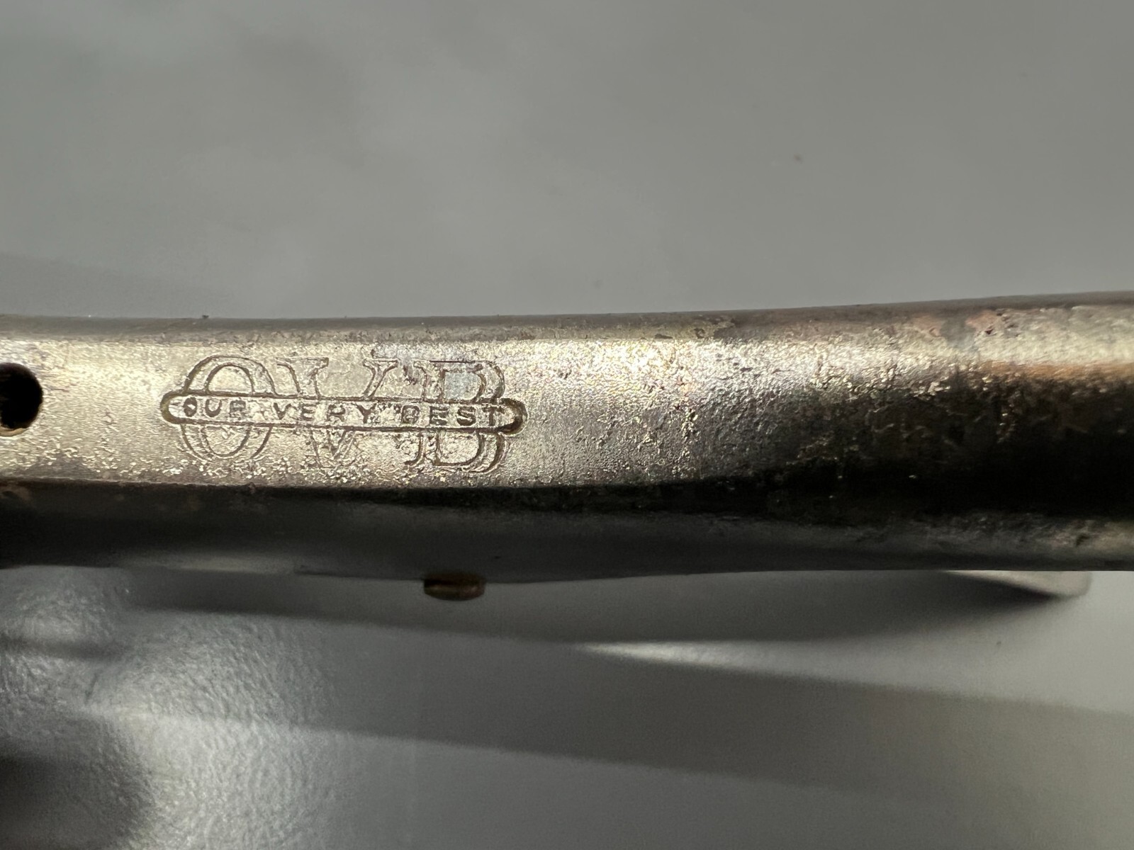 (M) VINTAGE OVB OUR VERY BEST ADJUSTABLE SAW SET TOOL PAT’D 1908 – MADE IN USA