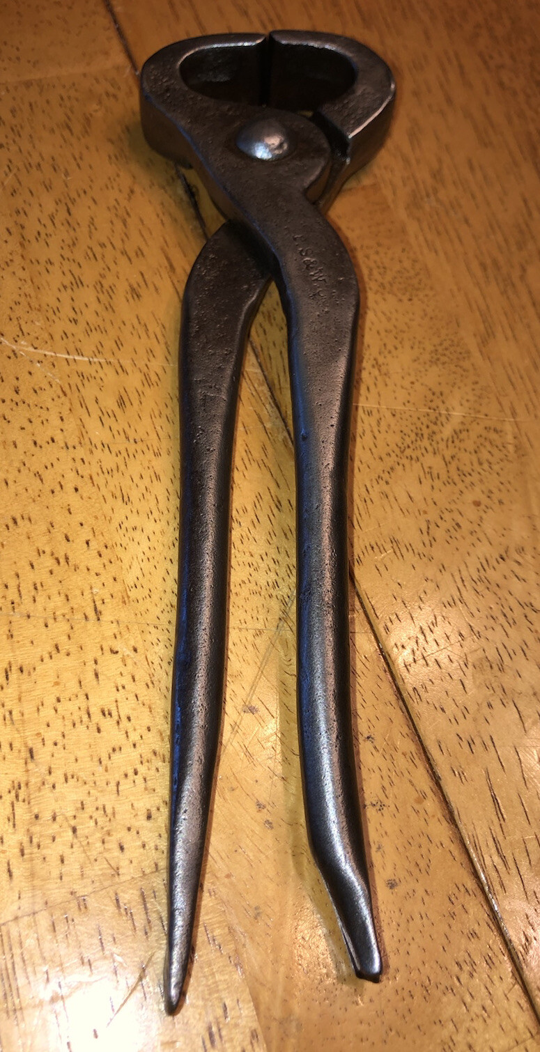 PS&W 7 3/4″ END NIPPER CUTTER PLIERS- VINTAGE