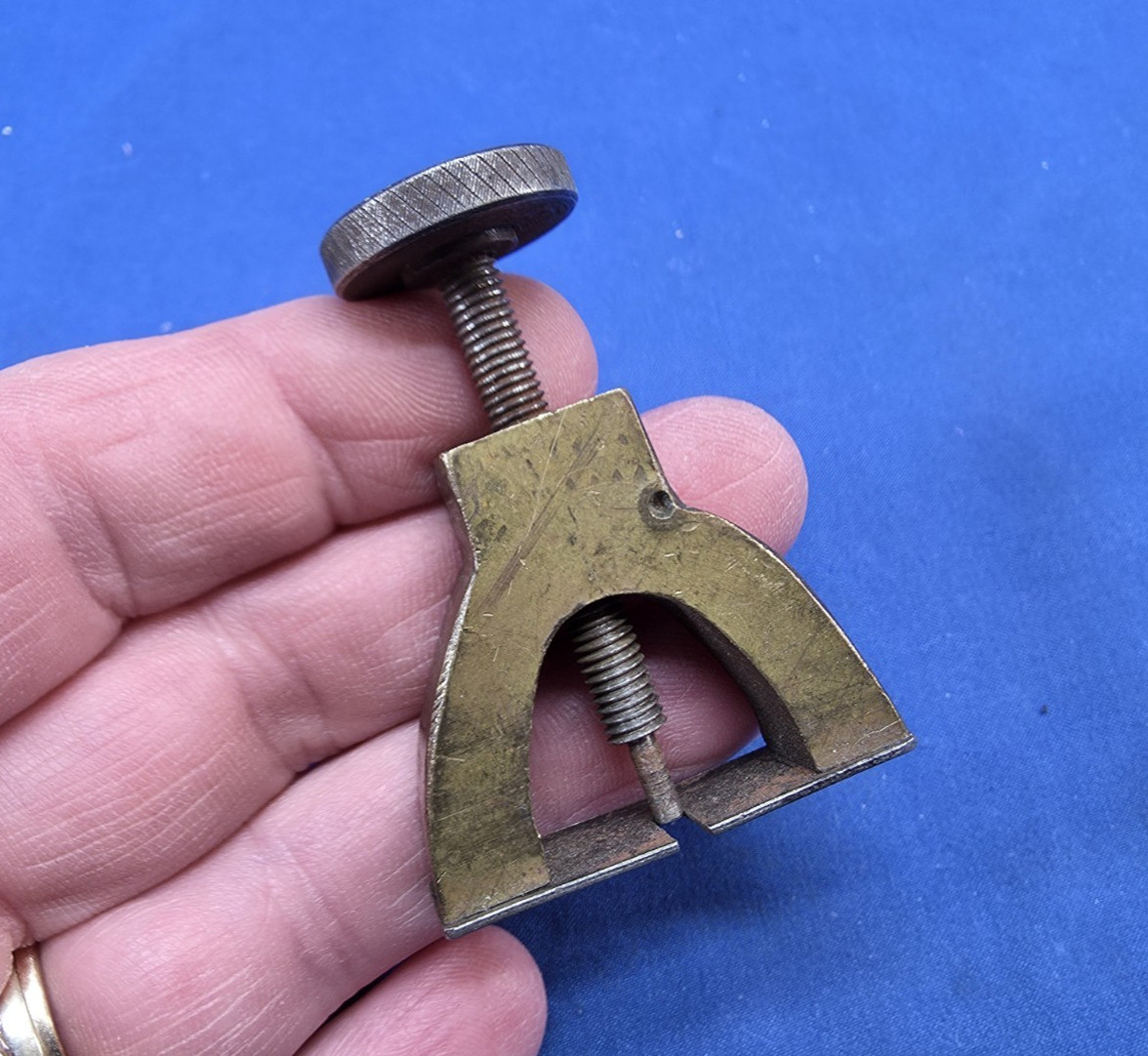 Vintage Jewelers Watchmakers Gear Clamp Vise