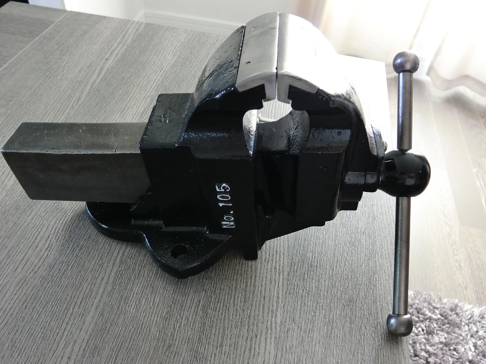 Chas Parker 105 Heavy Duty Bench Vise 4 1/2″ – Nicest You Ever Find