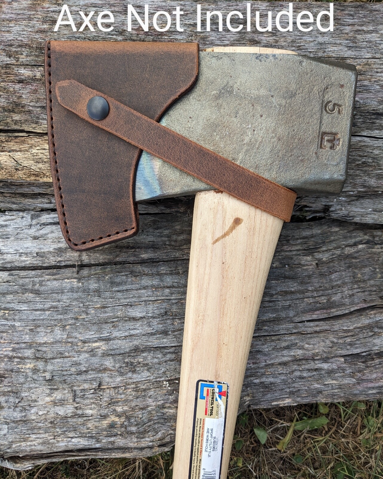 Council Tool 5 lb Dayton Splitting Axe Buffalo Leather Sheath – Axe Not Included