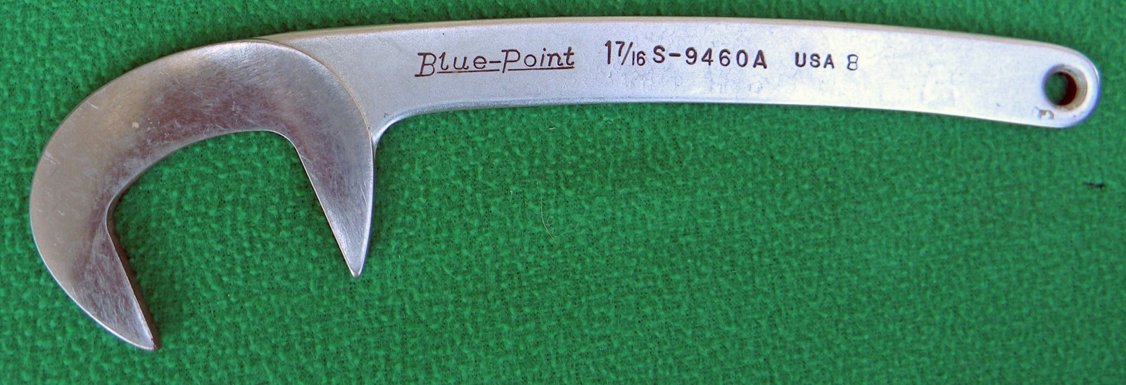 Vintage Blue-Point USA 1-7/16″ Open End Wrench Camber Caster Alignment S-9460-A