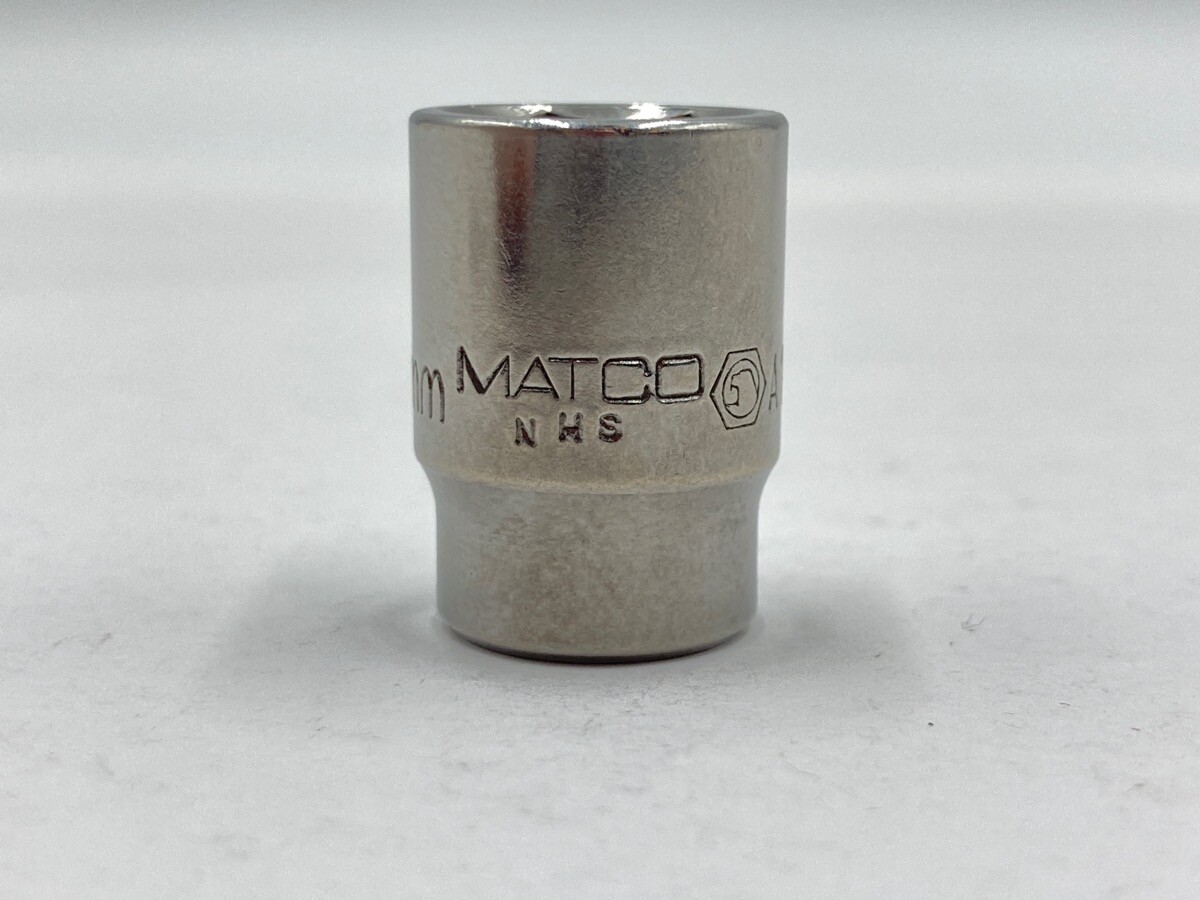 MATCO 1/4″ DRIVE 11MM SHALLOW SOCKET 6 POINT A11M6 USA (EL1094098)