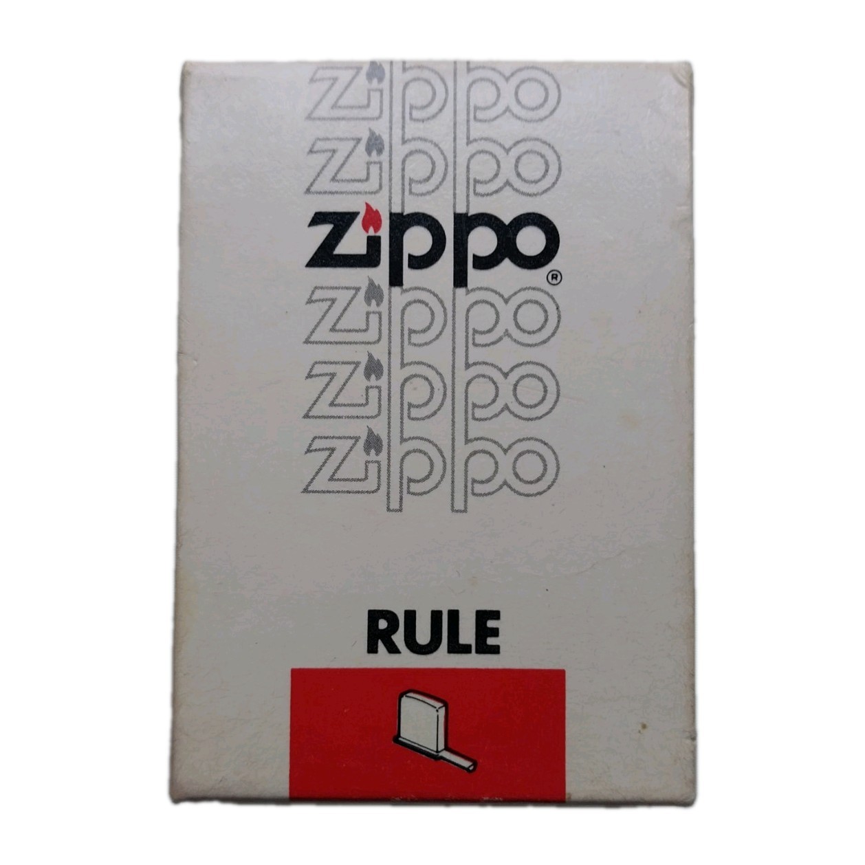 BROWN and ROOT Vintage ZIPPO 6 ‘ RULE Tape Measure, 1960s70s, New in box